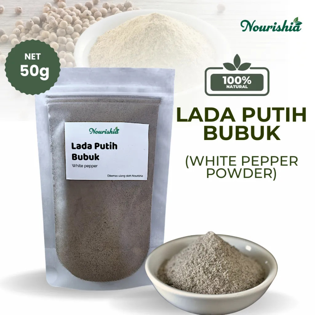 Lada Bubuk Putih 50g